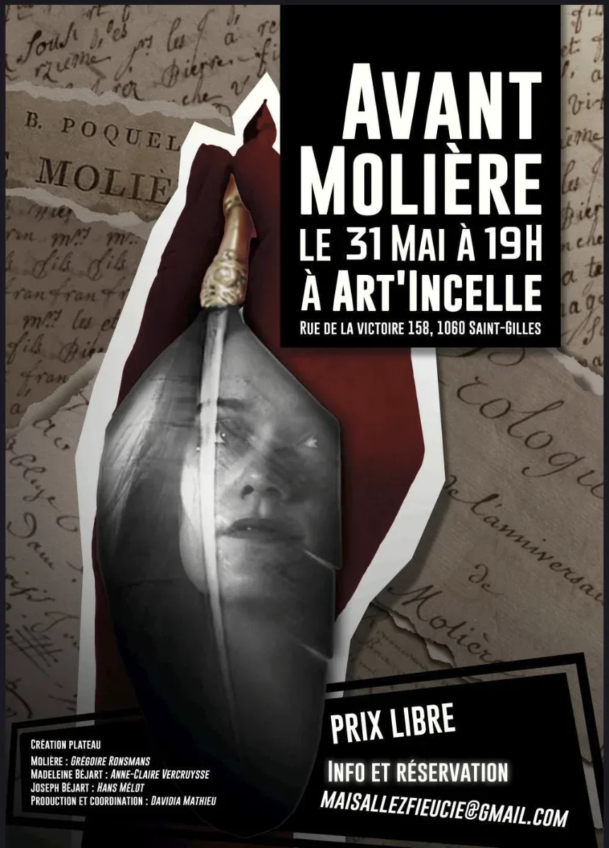 Affiche du spectacle Molière